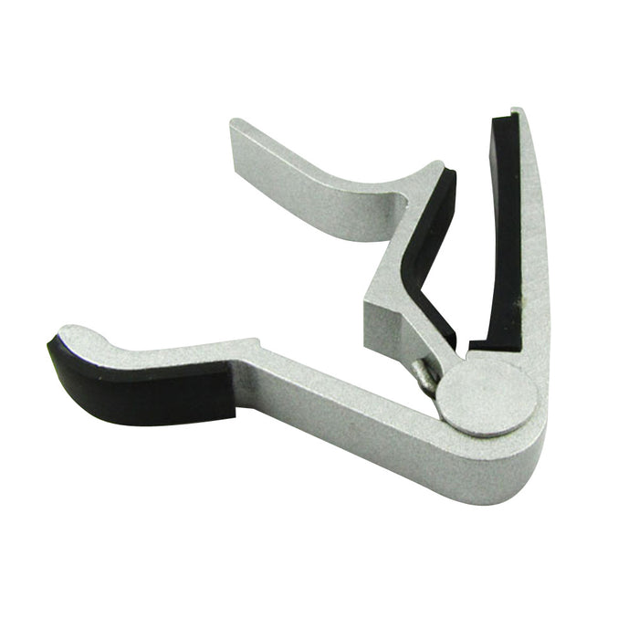 Musiclily Capo per chitarra a mano singola in metallo zincato per chitarra elettrica/acustica a 6 corde