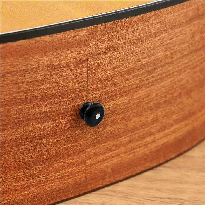 Application of musiclily basic plastic acoustic guitar endpin m137 2p
