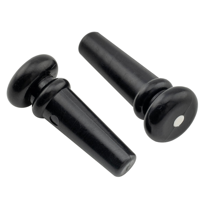 detail of musiclily basic plastic acoustic guitar endpin m137 2p