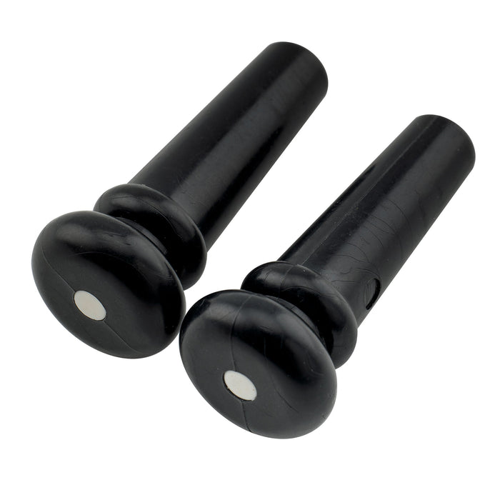 musiclily basic plastic acoustic guitar endpin m137 2p