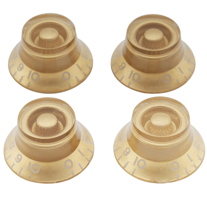 musiclily basic metric coarse 18 spline top hat bell knobs tone volume control knobs for epiphone lp sg style electric guitar m144 4p