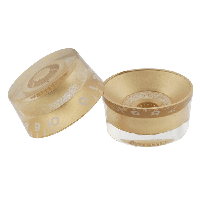 detail of musiclily basic metric coarse 18 spline guitar knobs tone volume speed control knobs for epiphone lp sg style electric guitar m145 4p