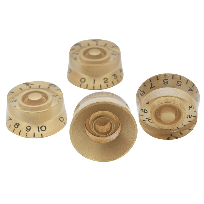 Musiclily Basic Metric Coarse 18-Spline Guitar Knobs Tone Volume Speed Control Knobs for Epiphone LP SG Style Electric Guitar, Set of 4