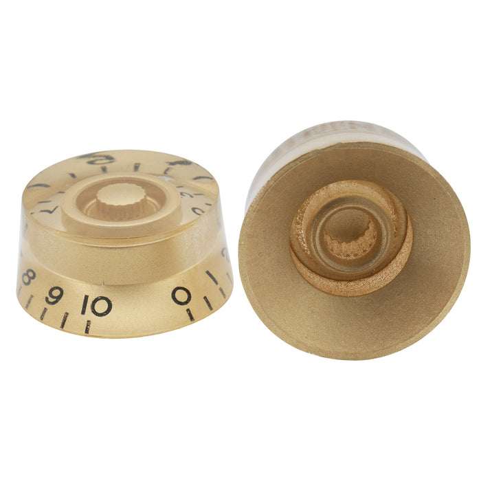 Musiclily Basic Metric Coarse 18-Spline Guitar Knobs Tone Volume Speed Control Knobs for Epiphone LP SG Style Electric Guitar, Set of 4