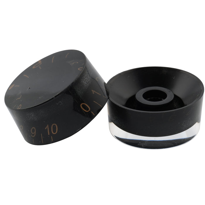 Musiclily Basic Metric Coarse 18-Spline Guitar Knobs Tone Volume Speed Control Knobs for Epiphone LP SG Style Electric Guitar, Set of 4