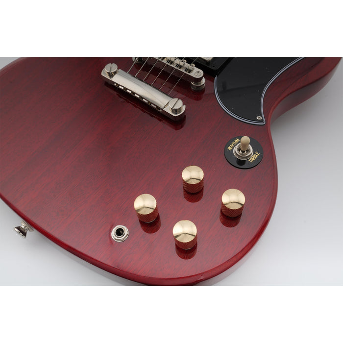 Application of musiclily basic coarse 18 splines steel dome control knobs for squier tele style electric guitar bass 18 18mm m151 4p