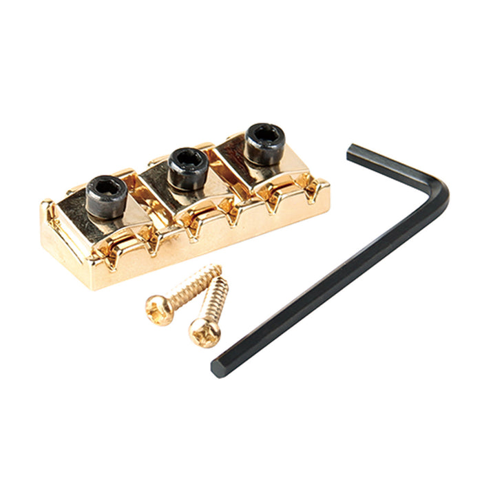 details of musiclily basic 42mm guitar locking nut for floyd rose tremolo system m163p