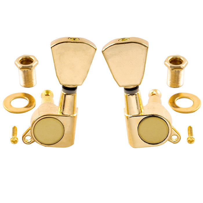 Part of 3r3l 15 1 ratio full sealed machine heads for acoustic electric guitar tuning keys 45 degree screw tuners pegs keystone button m170gdl 3m170gdr 3