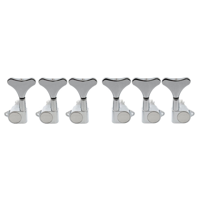 3r3l full sealed bass tuners machine heads set for 5 6 string electric bass 19 1 ratio tuning pegs keys m176 3m177 3p