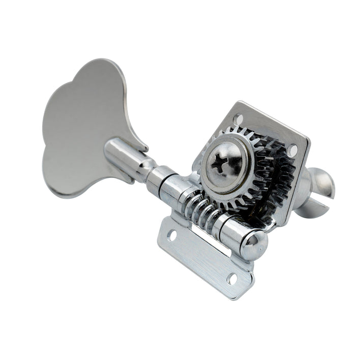 4 in line open gear bass tuners machine heads set tuning pegs keys m180 4p details