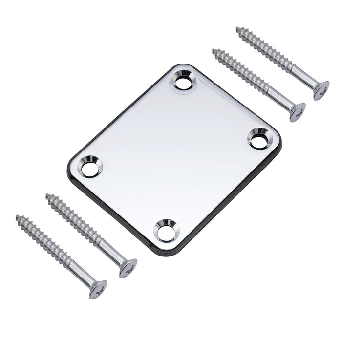 Part of musiclily basic steel neck mounting plate for fender style guitar or bass m188p