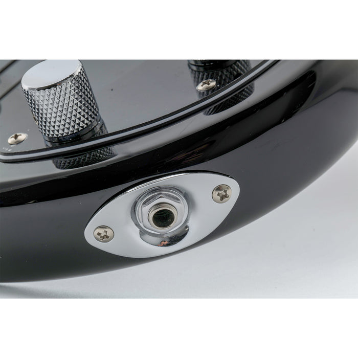 Application of musiclily basic 1 4 inch 6 35mm oval guitar loaded jack socket plate for electric guitar m197p