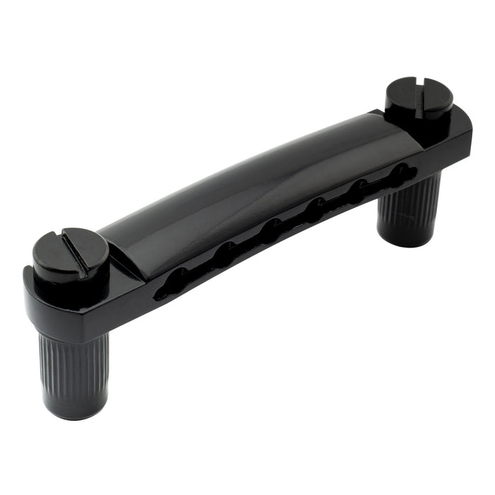 musiclily basic 52 5mm2 1 16 inch guitar tune o matic stop tailpiece for lp style electric guitar m203p, black
