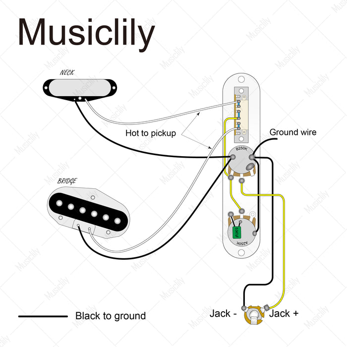 Dimensions of musiclily basic 32mm width prewired loaded tl control plate for tele style guitar m209p