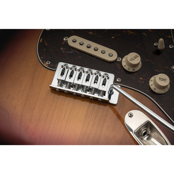Application of musiclily basic 52 5mm2 1 16 inch guitar tremolo bridge for strat style electric guitar m213