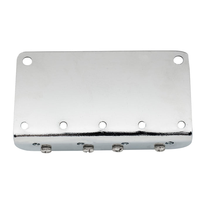 Part of musiclily basic 57mm2 1 4 inch 4 string top loading non tremolo fixed hardtail bass bridge for jazz bass and precision bass m216