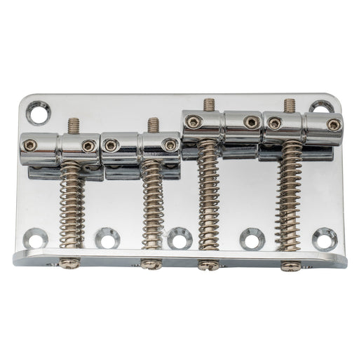 musiclily basic 57mm2 1 4 inch 4 string top loading non tremolo fixed hardtail bass bridge for jazz bass and precision bass m216