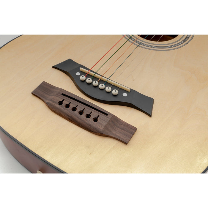 Application of musiclily pro 54mm2 1 8 inch rosewood acoustic guitar bridge saddle m217