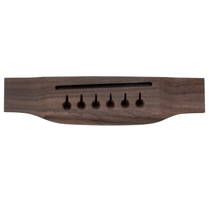 detail of musiclily pro 54mm2 1 8 inch rosewood acoustic guitar bridge saddle m217