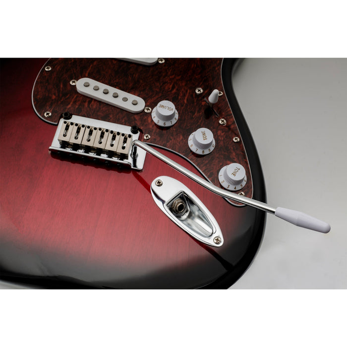 Application of musiclily basic steel m6 threaded in tremolo arm whammy bar 6mm vibrato arm for strat style electric guitar m221p