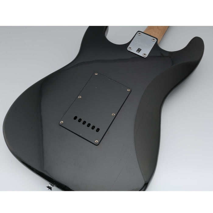 Application of musiclily basic 6 hole guitar back plate for china made squier 1 3 4 ply m232p