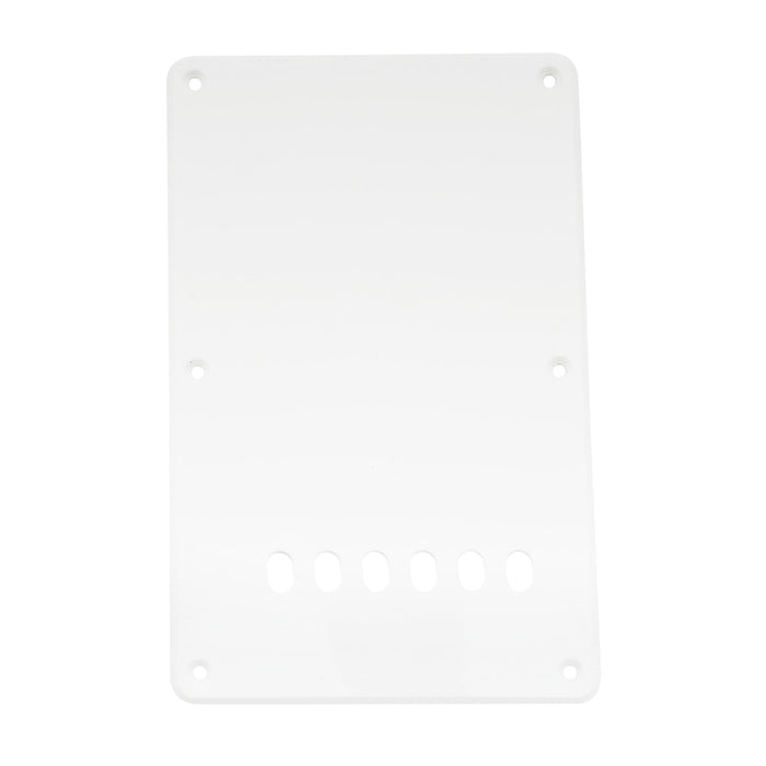 musiclily basic 6 hole guitar back plate for china made squier 1 3 4 ply m232p