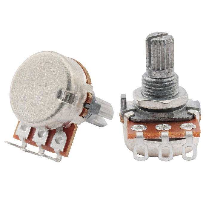 Part of musiclily basic 250k mini metric coarse 18 spline split short shaft pots audio linear taper potentiometers for electric guitar bass m278 2