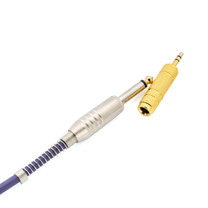 Application of audio stereo adapter converter m1 4 inch 6 5mm female plug to 1 8 inch 3 5mm male jack m322 2