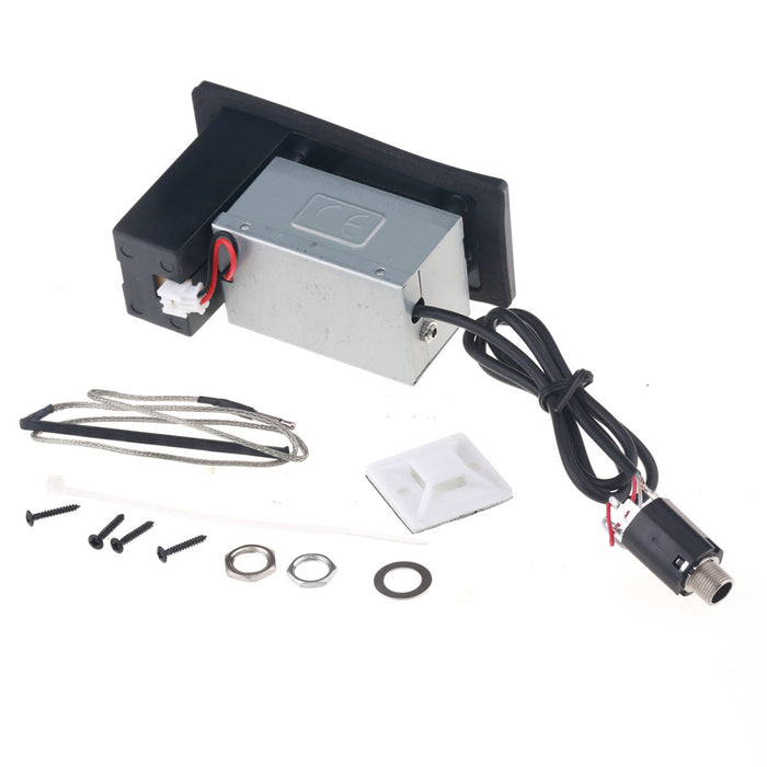 details of musiclily acoustic guitar 3 band preamp amplifier equalizer eq 505r with piezo pickup m247p