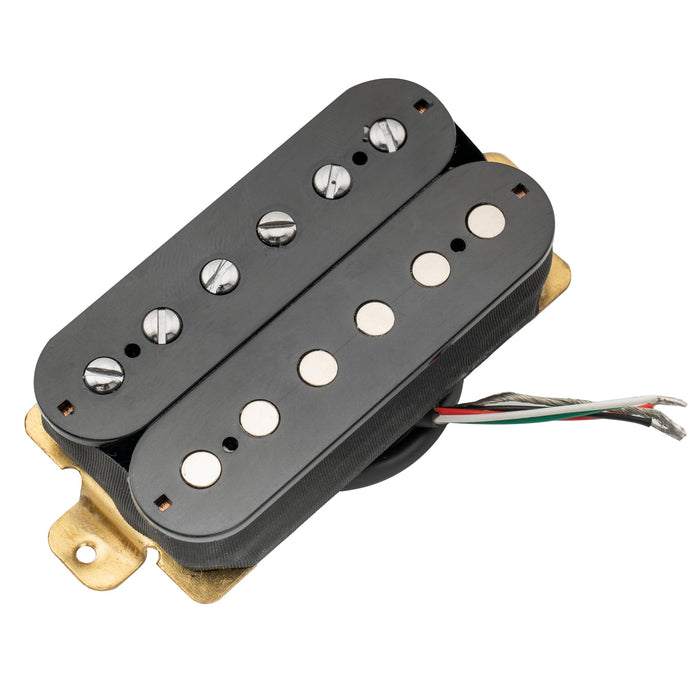 musiclily basic 50mm ceramic humbucker neck pickup for electric guitar m433, black