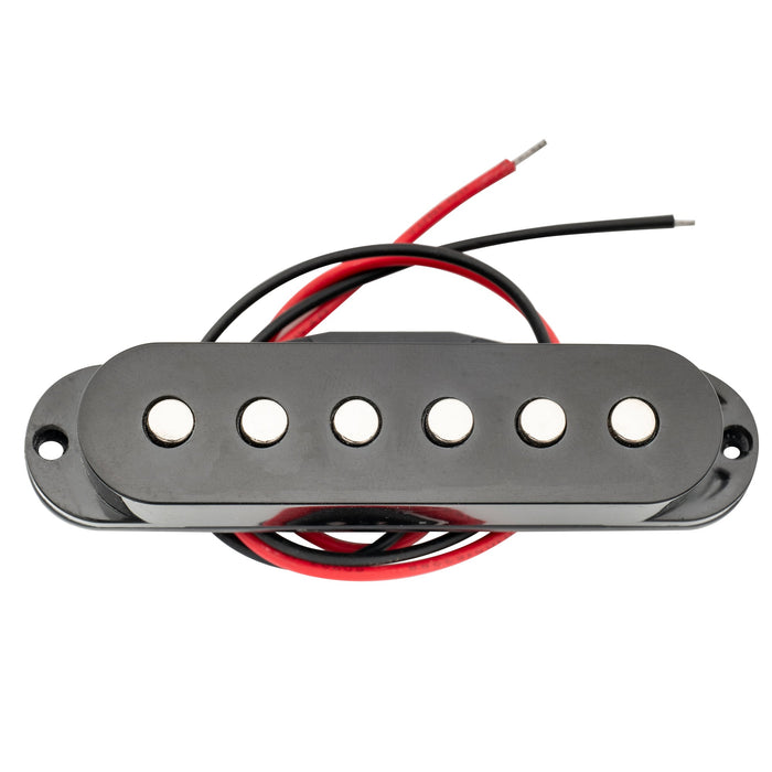 musiclily basic 50mm ceramic guitar single coil middle pickup for strat or squier style m269