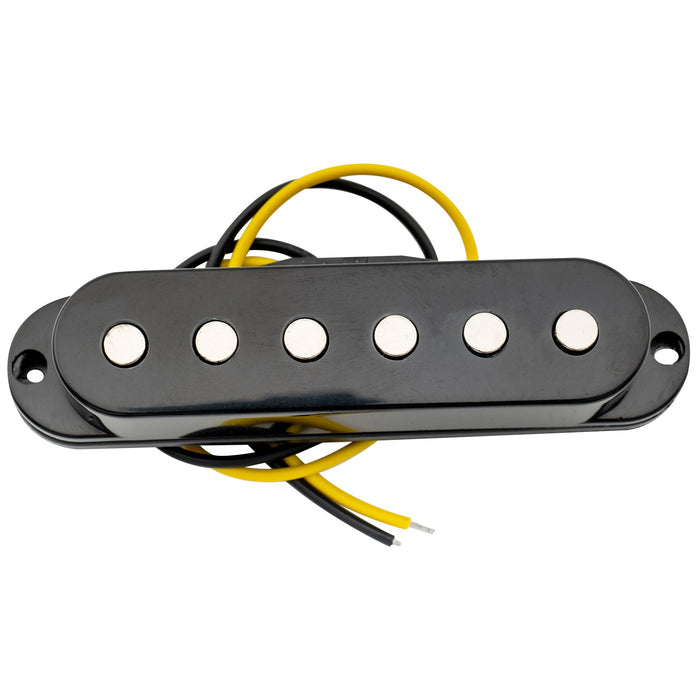 musiclily basic 52mm ceramic guitar single coil bridge pickup for strat or squier style m270