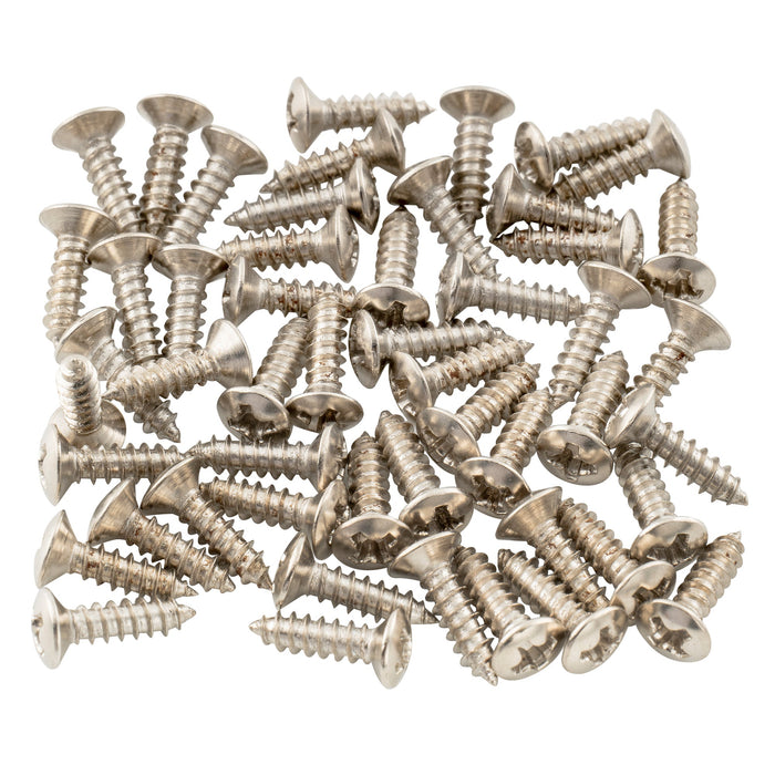 musiclily basic 3 12mm pickguard mounting screws for guitar bass m529 50p