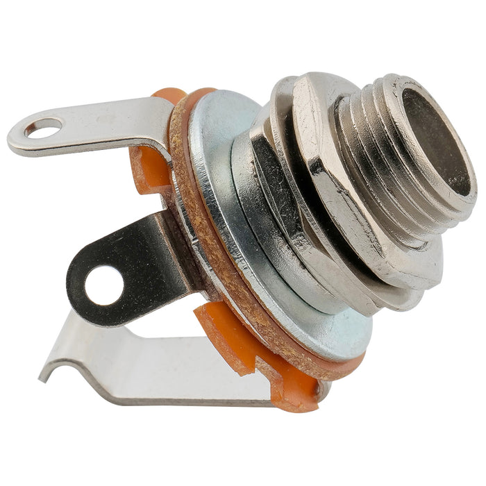 musiclily basic 1 4 inch 6 35mm mono output jack socket for strat tele style electric guitar bass m532p