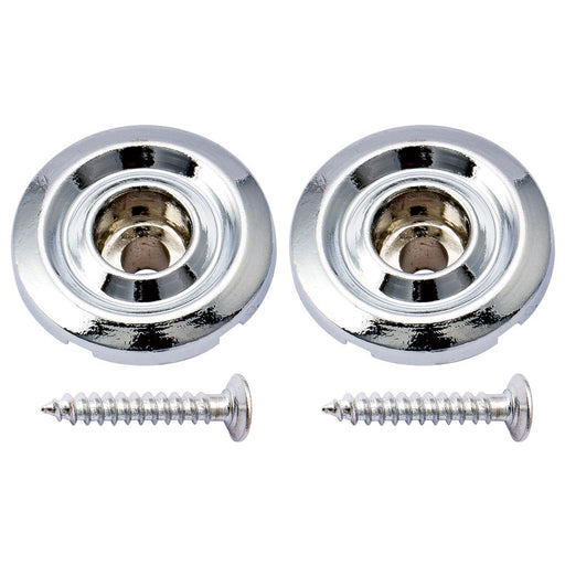 musiclily basic steel round bass string guides trees retainers for fender precision bass jazz bass m539 2p