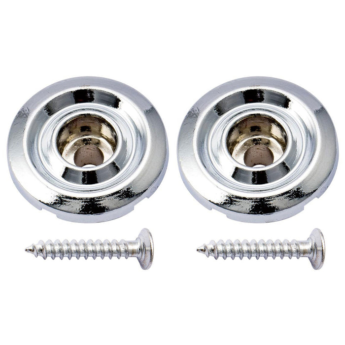 musiclily basic steel round bass string guides trees retainers for fender precision bass jazz bass m539 2p