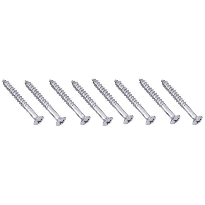 Part of musiclily basic 5 45mm guitar neck plate mounting screws 8 pieces m548 8p
