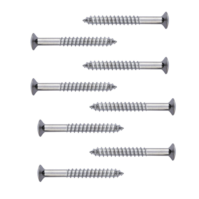 detail of musiclily basic 5 45mm guitar neck plate mounting screws 8 pieces m548 8p