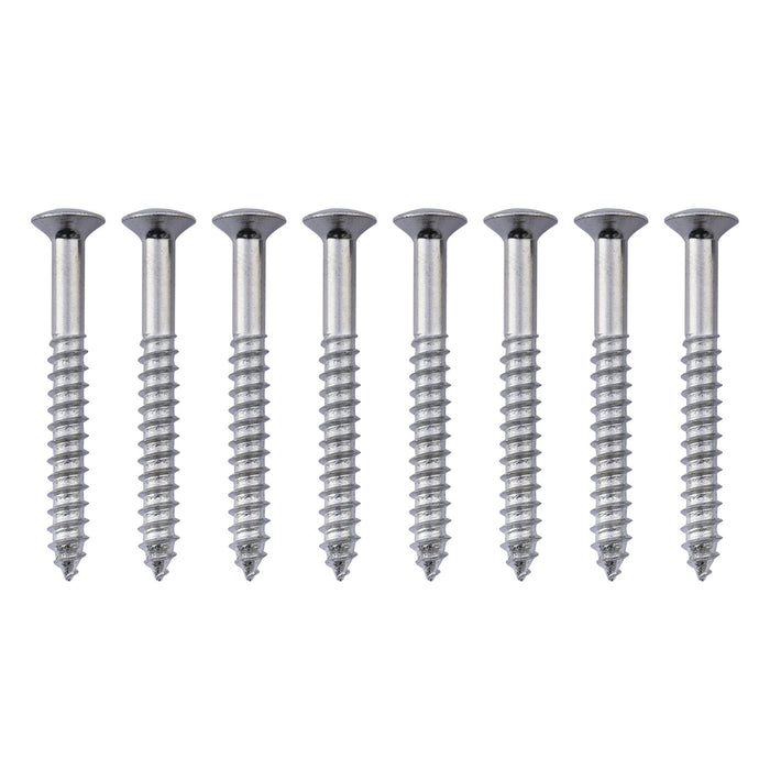musiclily basic 5 45mm guitar neck plate mounting screws 8 pieces m548 8p