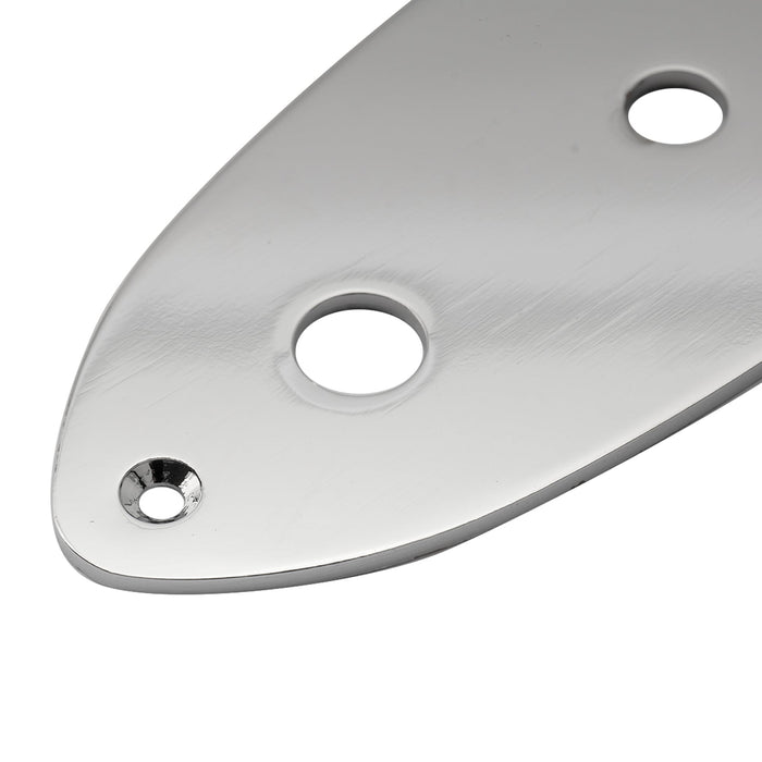 musiclily basic steel 4 holes jb control plate for jazz bass style bass m549p details