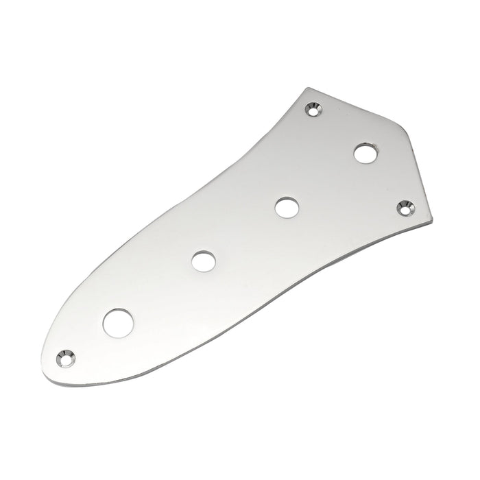 musiclily basic steel 4 holes jb control plate for jazz bass style bass m549p