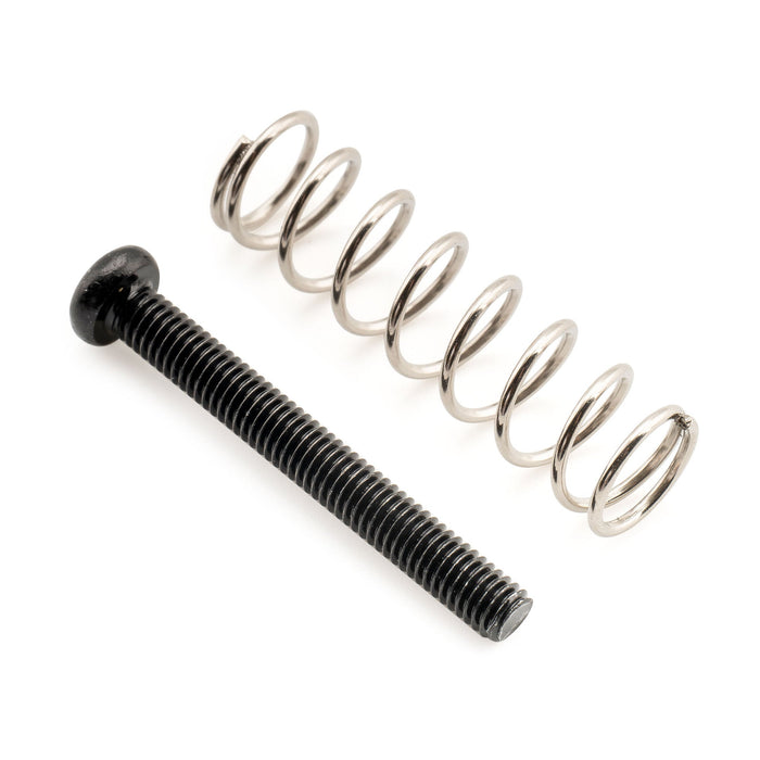 details of musiclily pro m3x25mm pan head humbucker pickup mounting screws and steel springs set for import electric guitar set of 6