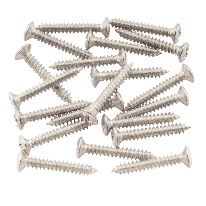 musiclily basic 3 22mm guitar bridge mounting countersunk screws m583 20p