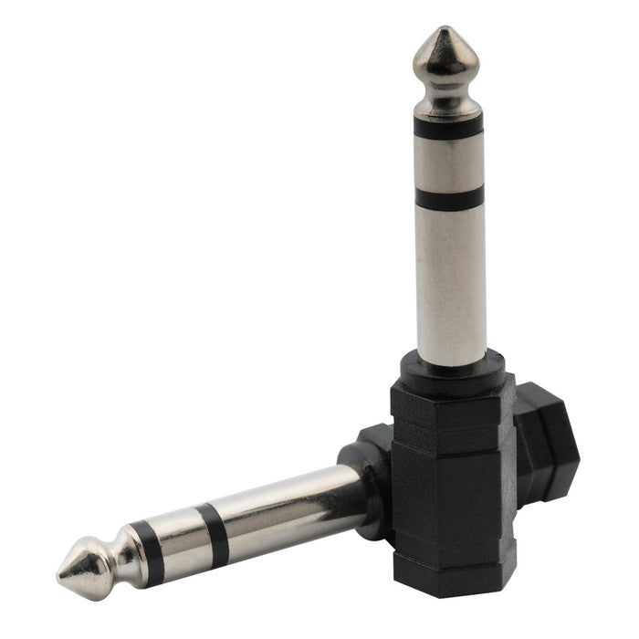 audio stereo adapter converter 1 8 inch 3 5mm female plug to 1 4 inch 6 5mm male jack m323 2, 2 pcs