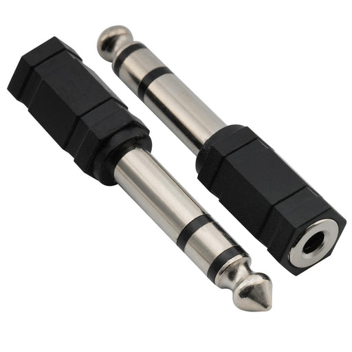 audio stereo adapter converter 1 8 inch 3 5mm female plug to 1 4 inch 6 5mm male jack m323 2