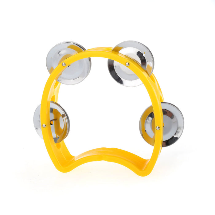 Part of musiclily plastic handheld tambourine percussion jingles musical instrument for kids and adults m638 2