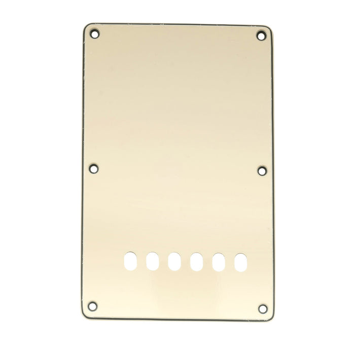 musiclily basic 6 hole guitar back plate for china made squier 1 3 4 ply m232p