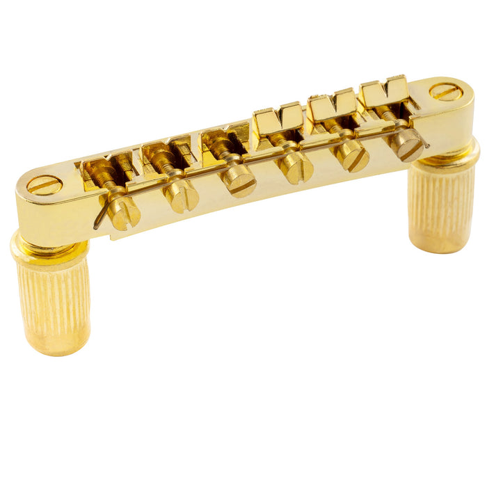 musiclily basic 52mm2 3 64 inch abr 1 style tune o matic guitar bridge for lp style electric guitar m205