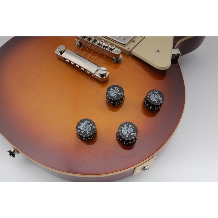 Musiclily Basic Metric Coarse 18-Spline Guitar Knobs Tone Volume Speed Control Knobs for Epiphone LP SG Style Electric Guitar, Set of 4