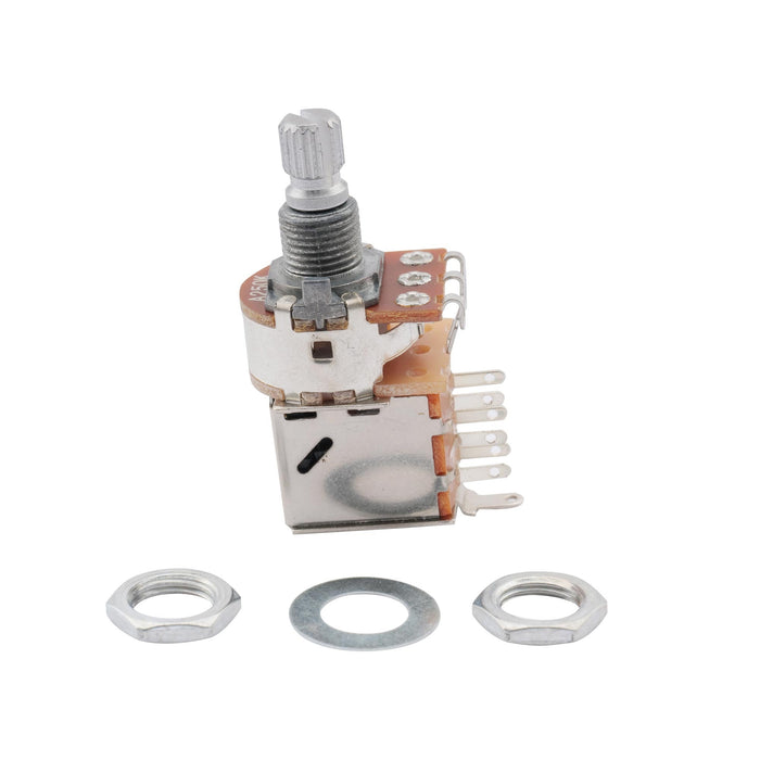 musiclily basic 250k metric coarse 18 spline split short shaft pots push pull audio linear taper potentiometers for electric guitar bass m909 2 details